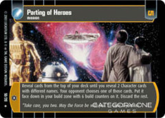 Parting of Heroes - Foil